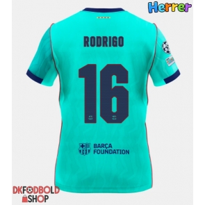 Barcelona Rodri Hernandez #16 Tredje trøje 2026-27 Kort ærmer Barcelona Rodri Hernandez #16 Tredje trøje 2026-27 Kort ærmer